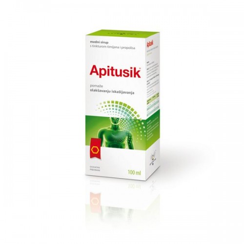 Apitusik sirup za iskašljavanje 100ml Apitusik sirup za iskašljavanje 100ml - Image 1