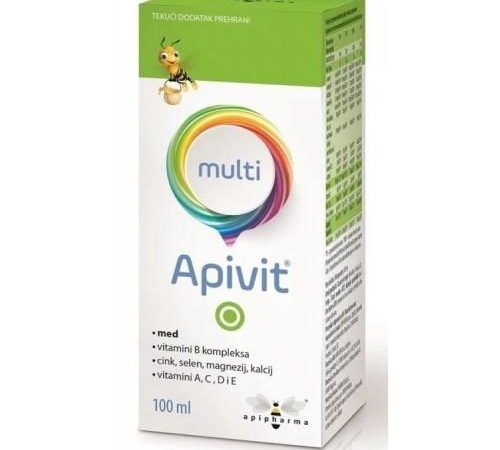 Apivit Multi vitaminski sirup 100ml