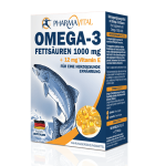 PharmaVital Omega-3 1000mg + 12mg vitamin E cps A100