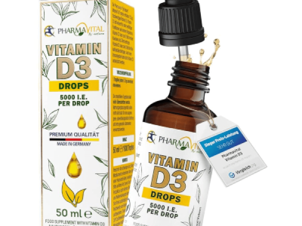 PharmaVital Vitamin D3 5000 I.E. kapi 50 ml.