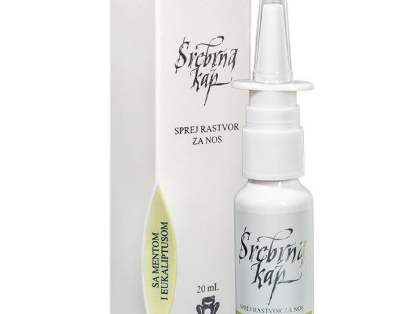 Srebrna kap Menta i Eukaliptus 20 ml