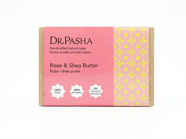 Dr.Pasha Sapun Ruža i shea puter 100 g.