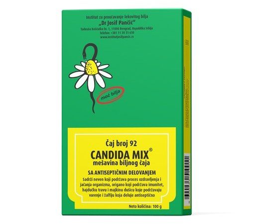 Josif Pančić čaj br. 92 CANDIDA MIX 100 g.