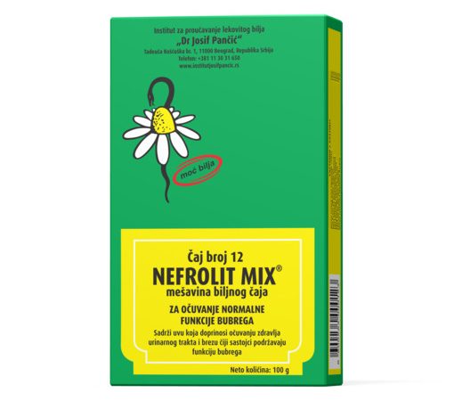 Josif Pančić čaj br. 12 NEFROLIT MIX 100 g.