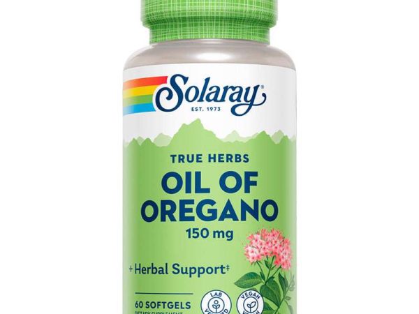 SOLARAY Origano kapsule 150mg. A60