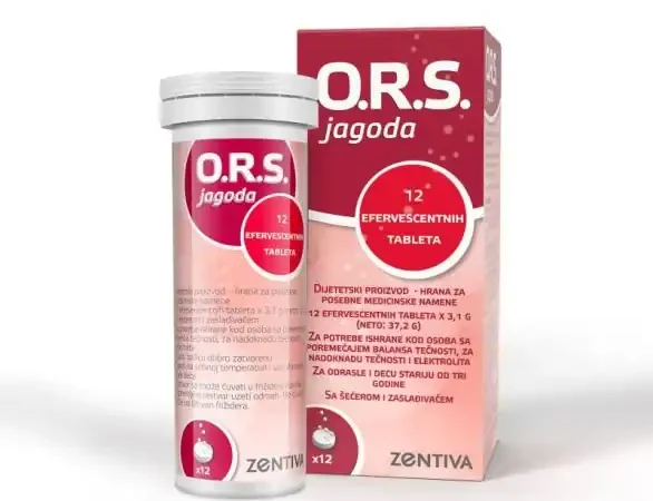 ORS šumeće tablete jagoda A12