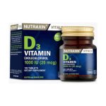 Nutraxin Vitamin D3 1000IU A120