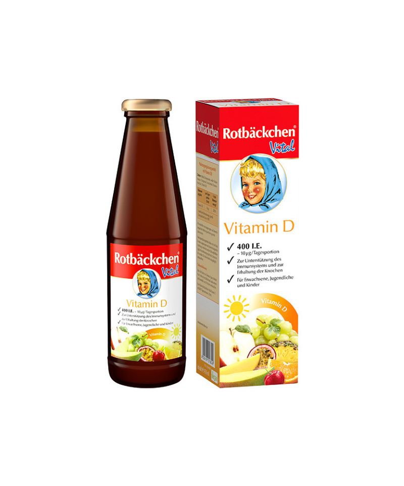 sok2 Rotbackchen Vital Vitamin D Sirup 450 ml. - Image 1