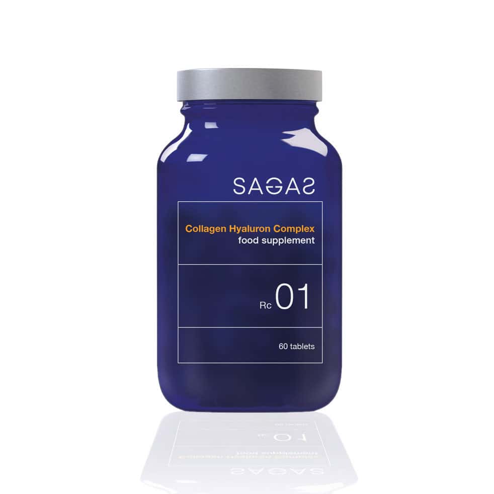 Sagas-RC-01-Collagen-Hyaluron-Complex-tablete-a60- Sagas RC-01 Collagen Hyaluron Complex tablete A60 - Image 1
