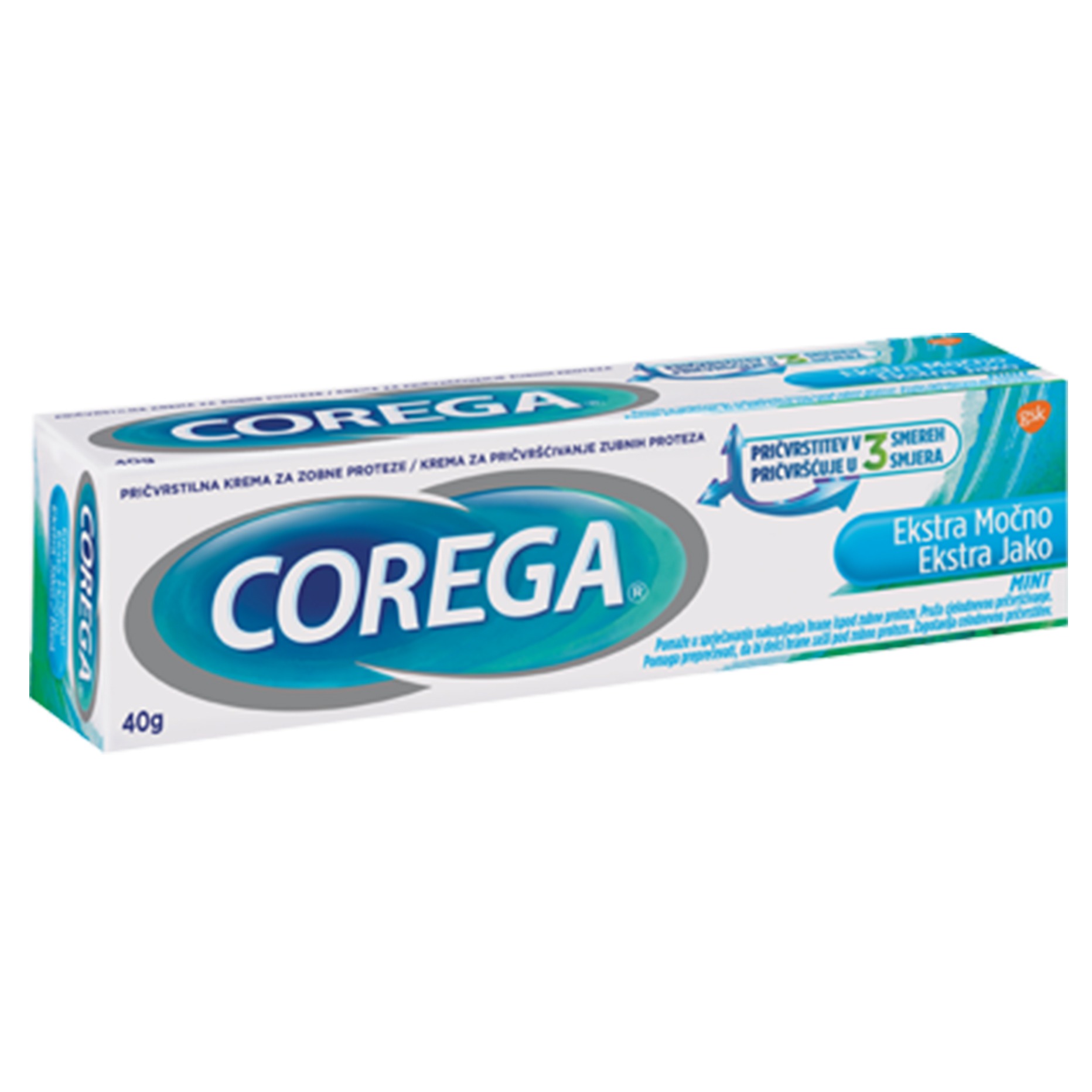 Corega-Ekstra-Strong-Mint-40g Corega Ekstra Strong Mint 40g - Image 1