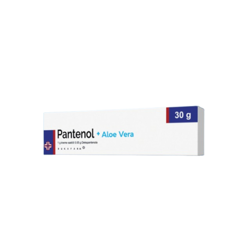 PANTENOL+_ALOA-r Dukafarm Pantenol i Aloe vera krema 30g. - Image 1