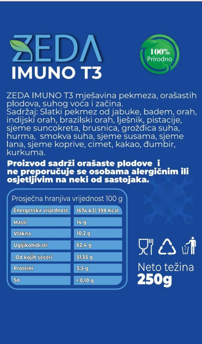 Zeda Imuno T3 250g - Image 2