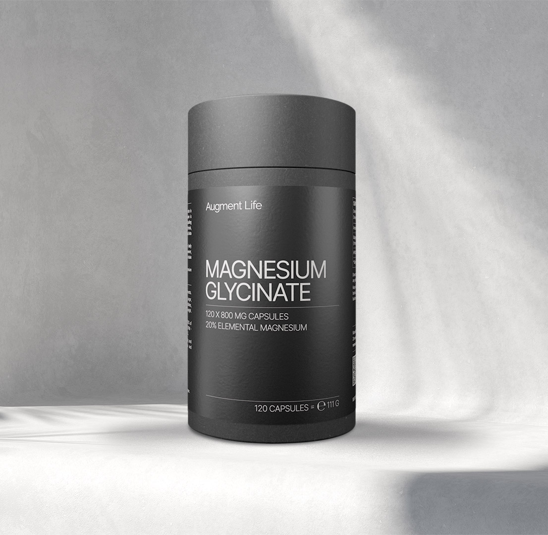 Magnesium-Glycinate-120x800mg-210x90-BLK Magnezij Glycinate 800 mg. A120 Pure - Image 1
