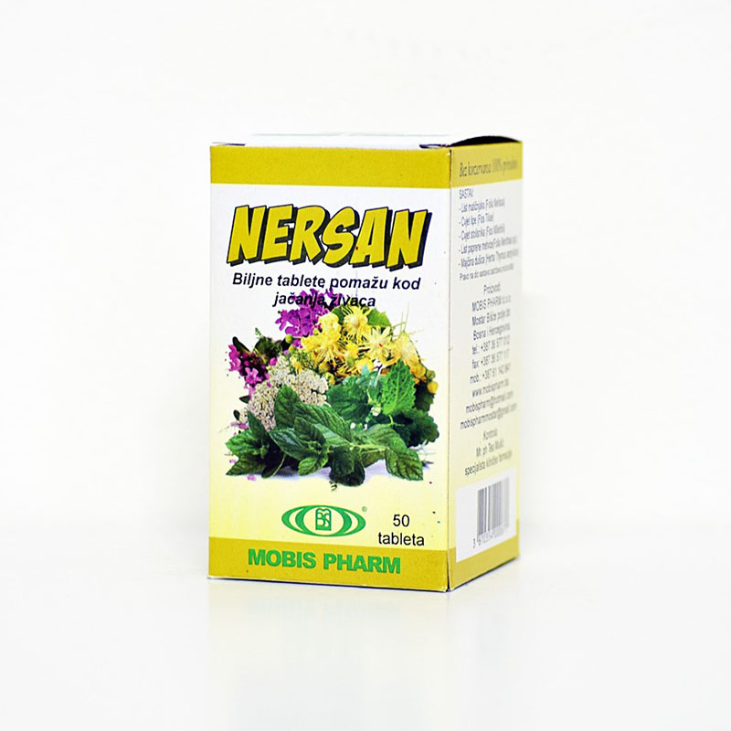 Nersan biljne tablete A50